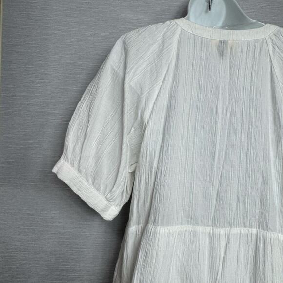 Universal‎ Thread Puff Elbow Sleeve Tiered Dress medium - Picture 5 of 8